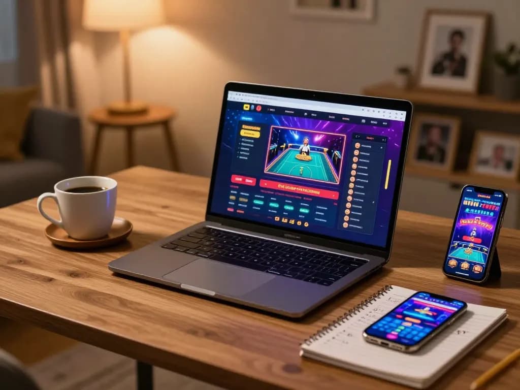 Engaging online casino experience at https://www.atqvn.com/ with a modern gaming setup.