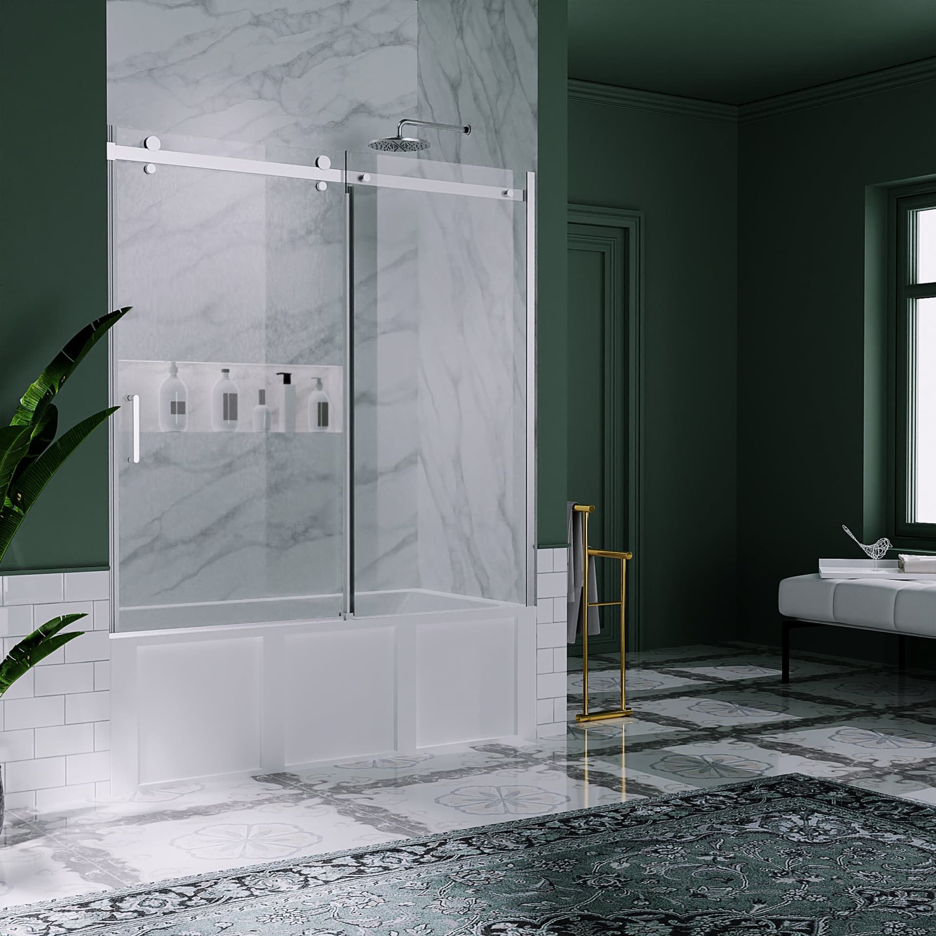 Why a Bathtub Glass Door Is Better Than a Shower Curtain