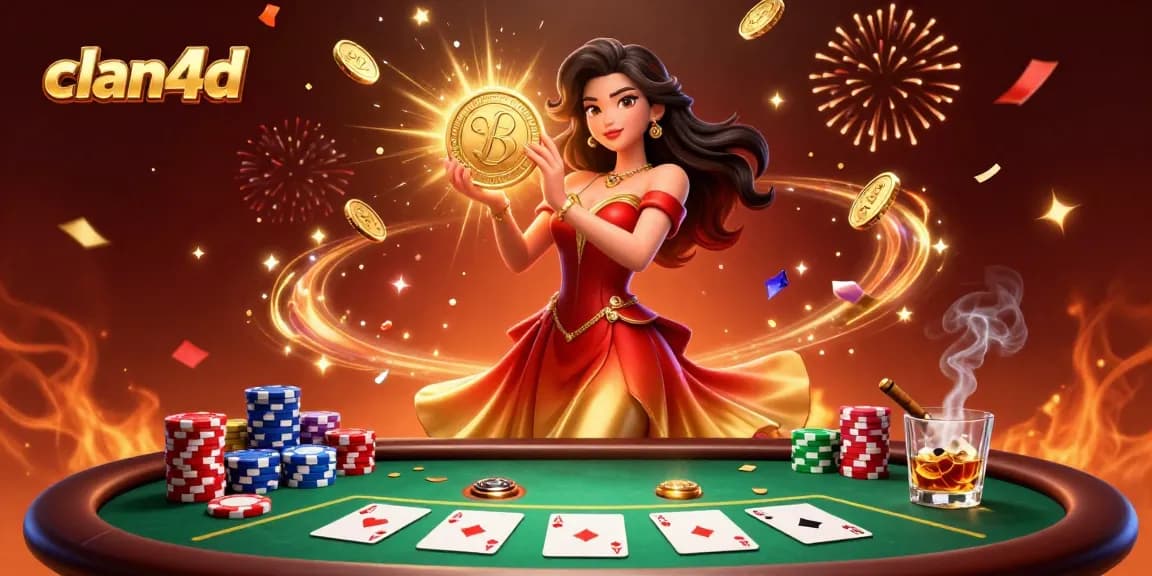 Experience thrilling action with clan4d in this vibrant and detailed casino scene filled with stunning visuals.
