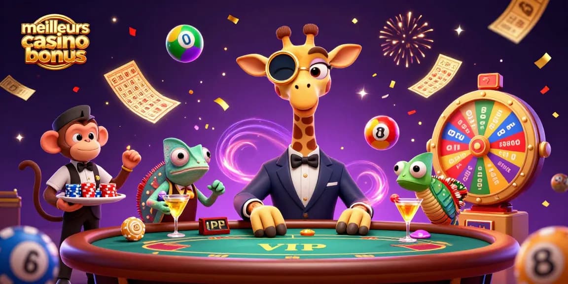 Battez vos adversaires avec les meilleurs sites casino bonus en profitant d'une ambiance festive et dynamique.