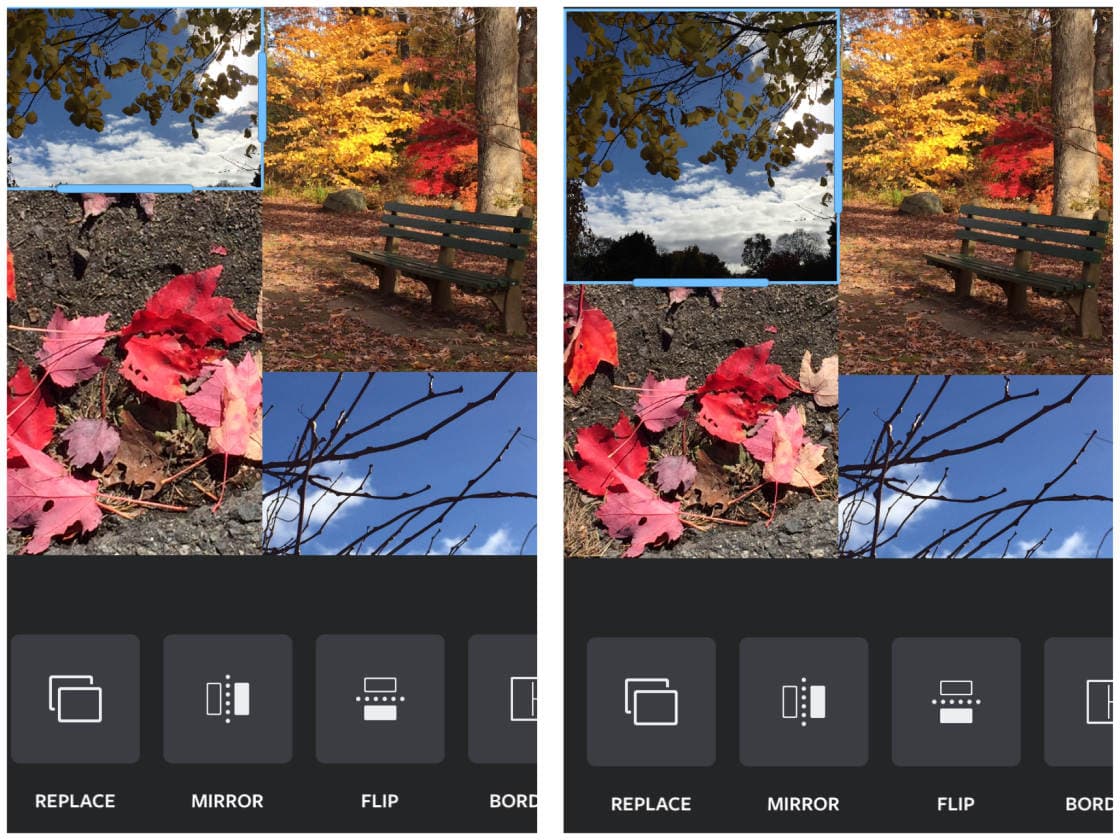 Online Free Collage Maker with Algorithmic Shape Decomposition