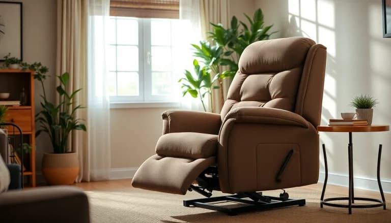 Premium Lay Flat Lift Chair for Home Comfort