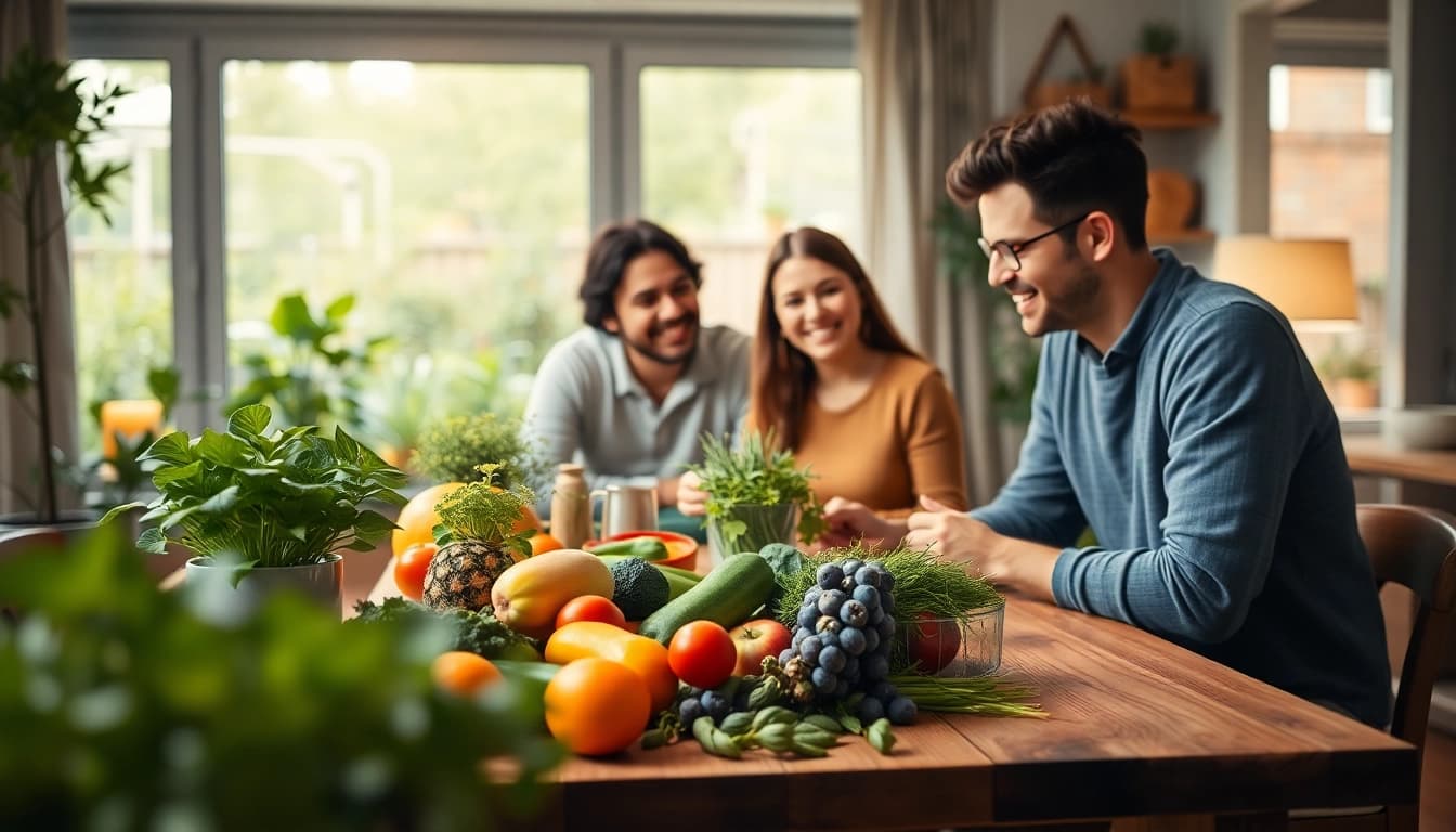 Embrace a sustainable lifestyle with https://sicherlebensraum.de in a cozy family home setting.