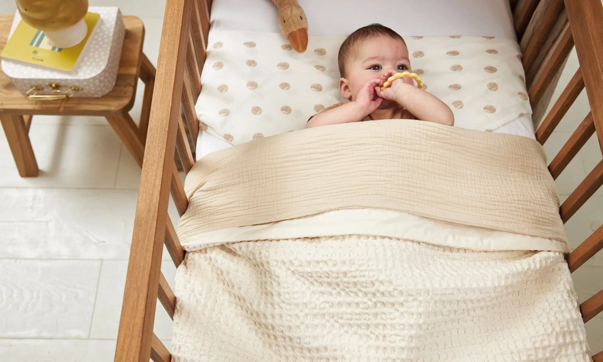 Stof voor pasgeboren baby's: ideaal voor rompertjes en dekentjes