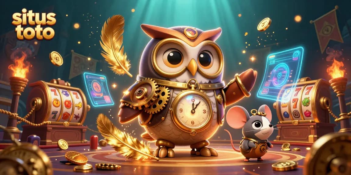 Experience situs toto gaming thrills with dynamic characters and vibrant casino elements in breathtaking 3D.