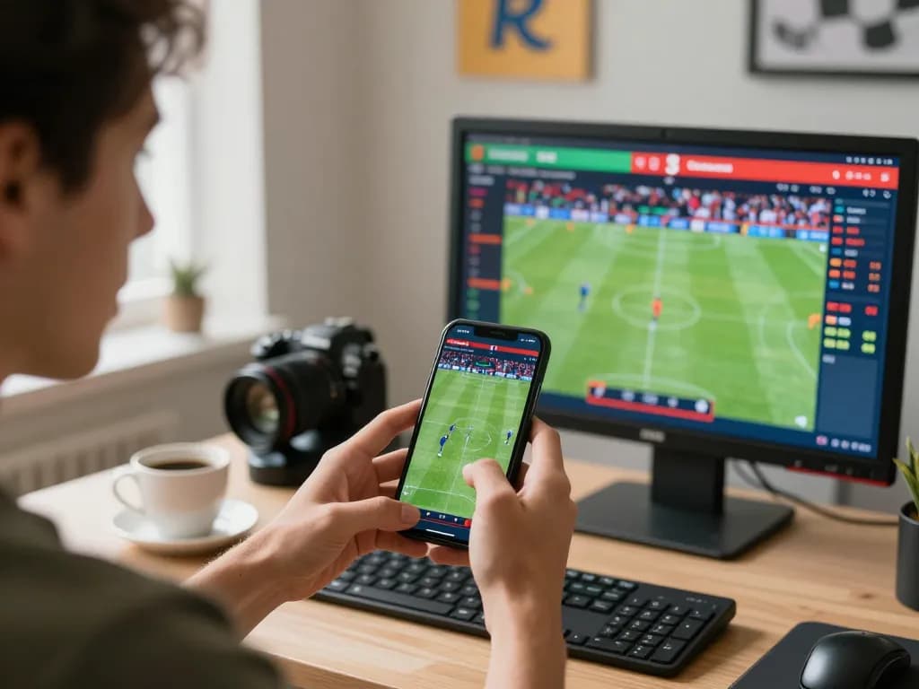 Engaging in real-time sports betting on g28 trang chủ with smartphone during a live match