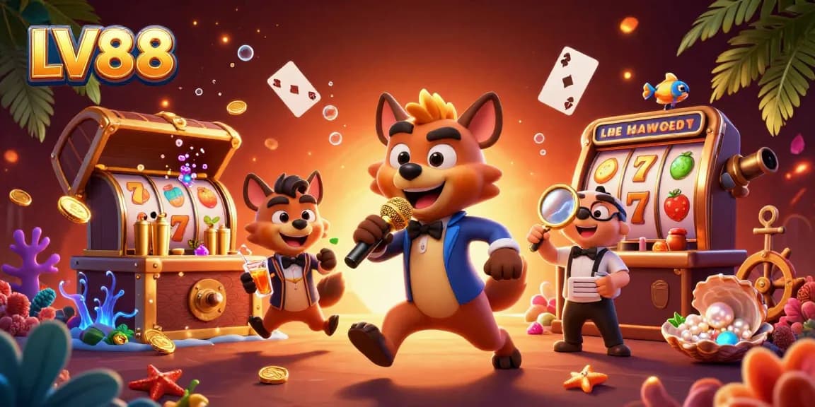 Join the fun of winning strategies at LV88's vibrant comedy casino club.