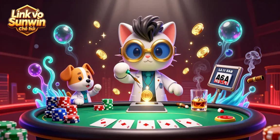 Engage with Link vào Sunwin chính thức by exploring dynamic poker scenes in a vibrant casino atmosphere.