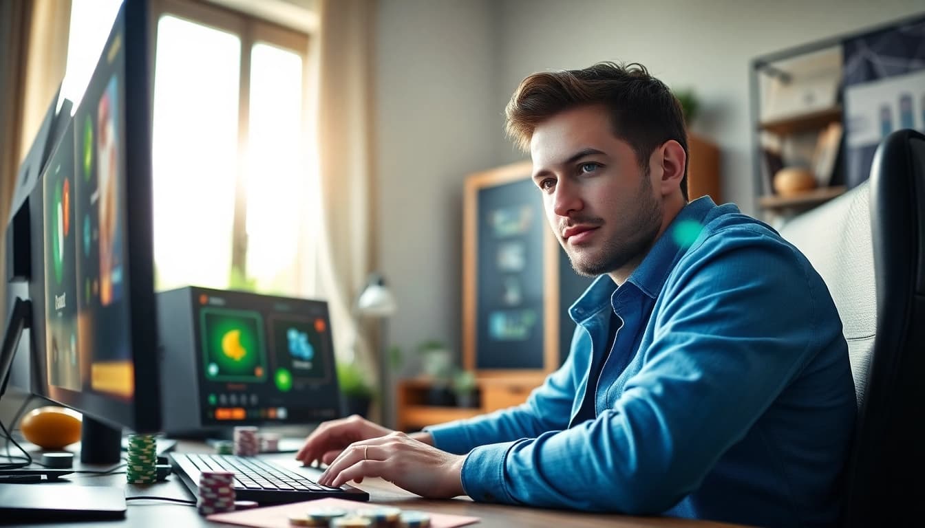 Erleben Sie online casino spielen in einer modernen Umgebung mit digitaler Spielatmosphäre.