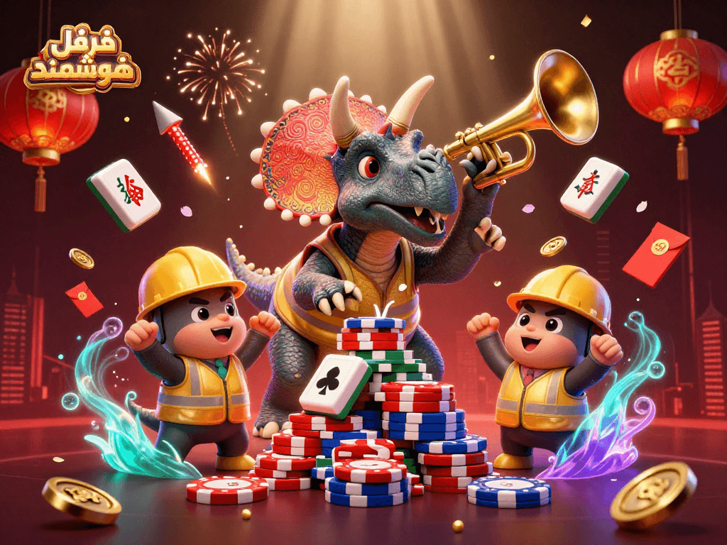 Experience the excitement of خرید قفل هوشمند with immersive gaming elements creating a vibrant casino atmosphere.