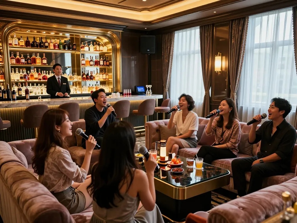 Experience luxury and fun at Gangnam karaoke, https://www.gangnamtune.com, with stylish décor and vibrant atmosphere.