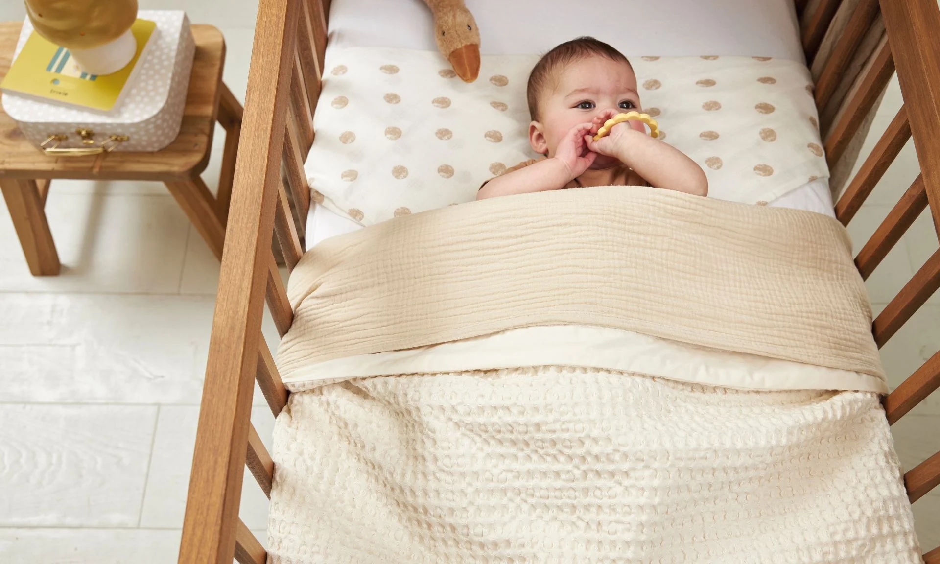 Stof voor pasgeboren baby's: ideaal voor rompertjes en dekentjes