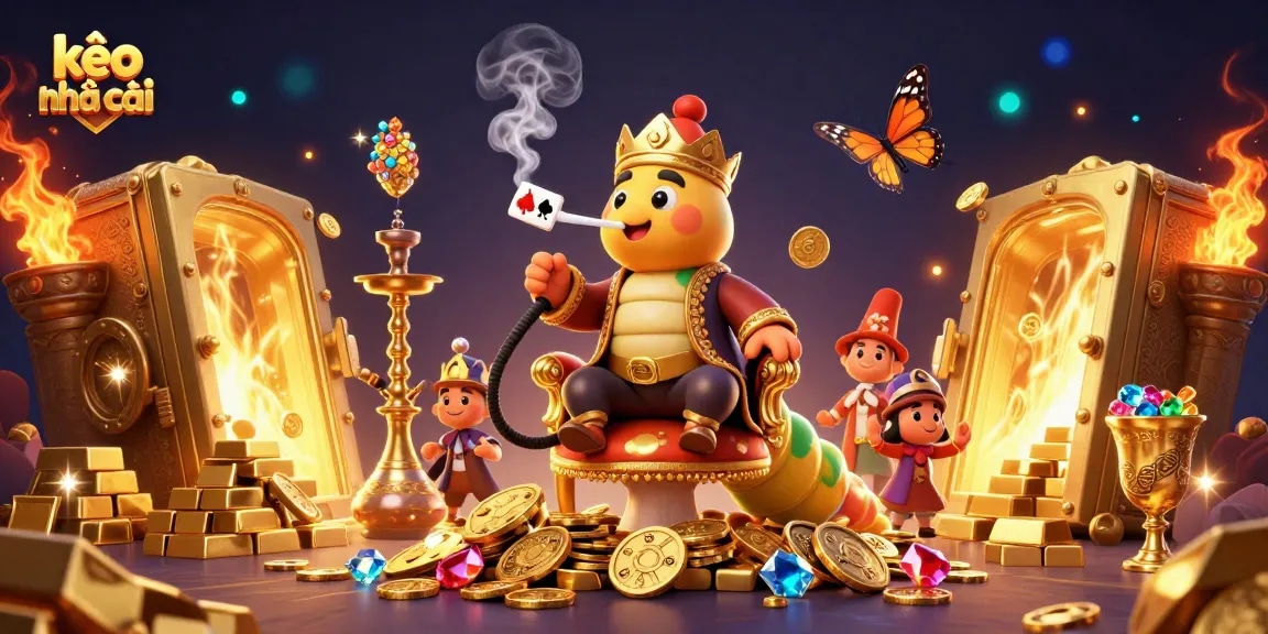 Engage with kèo nhà cái in this vibrant spectacle of gambling with magical elements and dynamic characters.