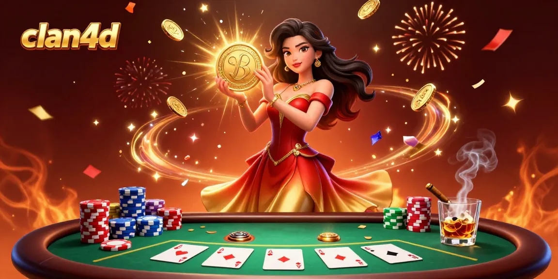 Experience thrilling action with clan4d in this vibrant and detailed casino scene filled with stunning visuals.