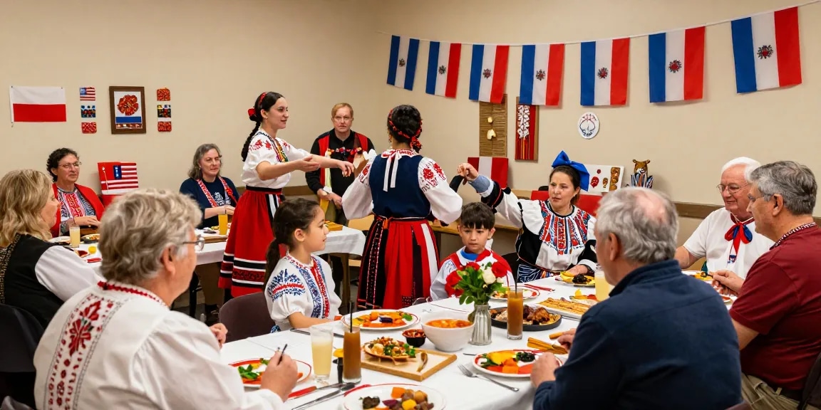 Community celebration of Polish culture in San Francisco at https://www.sfpol.com/ with traditional food, dance, and crafts.
