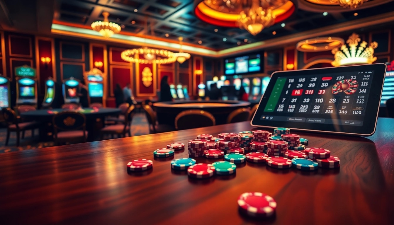 Vivez l'excitation du casino en ligne avec des tables de jeu vibrantes et des machines à sous passionnantes.