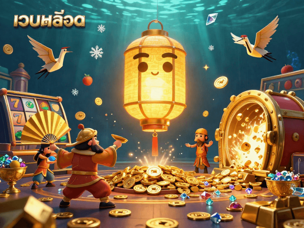 Engage with เว็บสล็อต through dynamic golden lantern spirit and exciting slot elements.