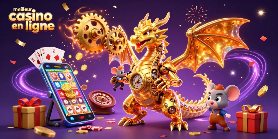 Découvrez les éléments captivants du meilleur casino en ligne avec des dragons et des machines à sous.