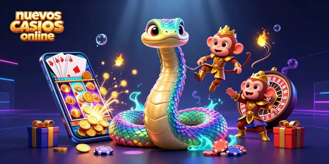 Juega en nuevos casinos online y disfruta de emocionantes tragamonedas y bonos cautivadores.