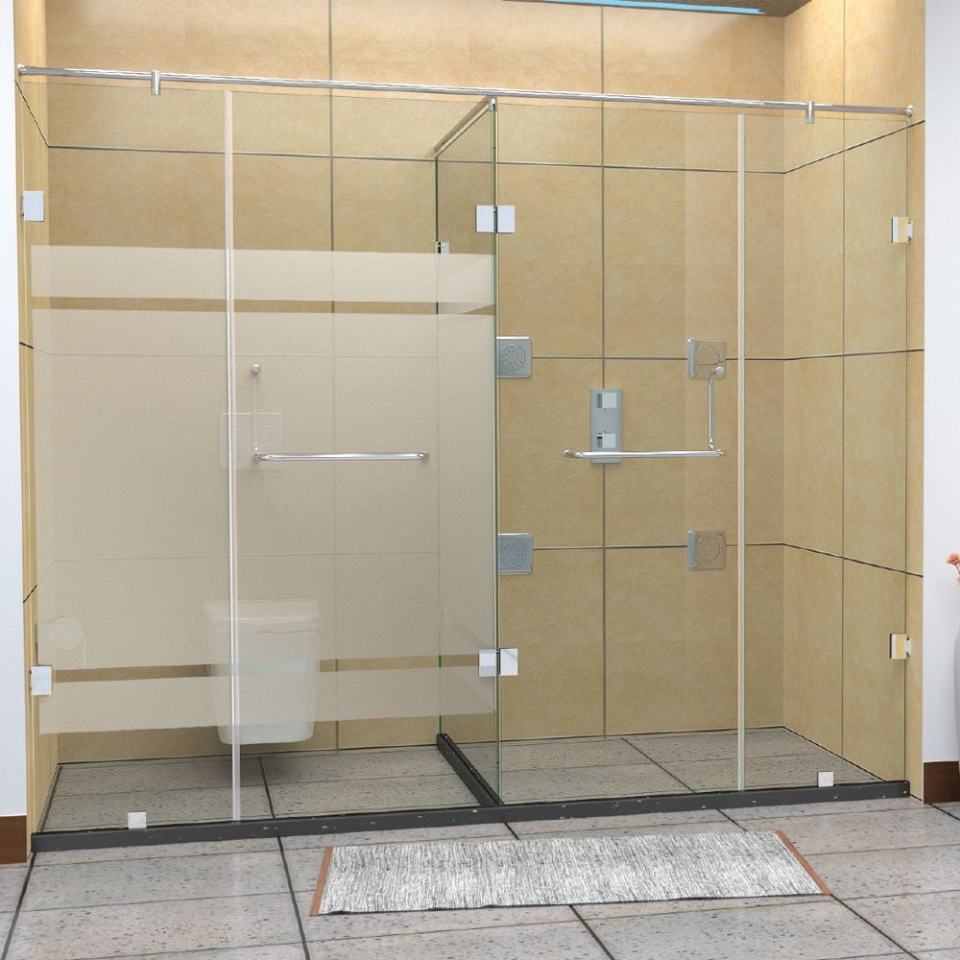 Cabine de douche intégrale : installation facile et rapide