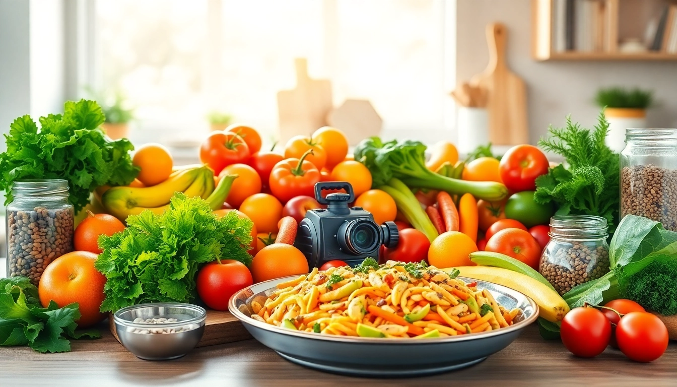 Engage with a healthy lifestyle depicting fresh produce at https://healthyvix.com, showcasing vibrant nutrition.