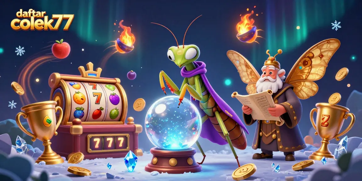 Experience thrilling slots at daftar colek77 with unique features and vibrant gameplay.