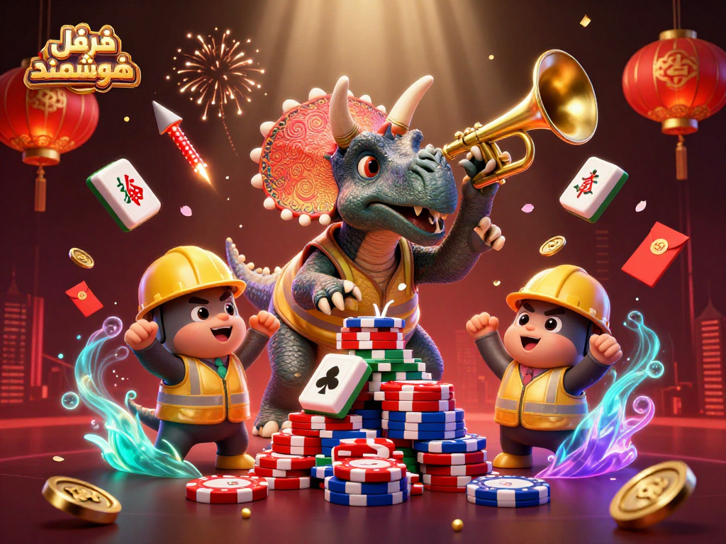 Experience the excitement of خرید قفل هوشمند with immersive gaming elements creating a vibrant casino atmosphere.