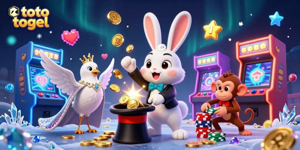 Toto togel menawarkan peluang menarik dengan latar permainan yang menawan dan karakter menarik.