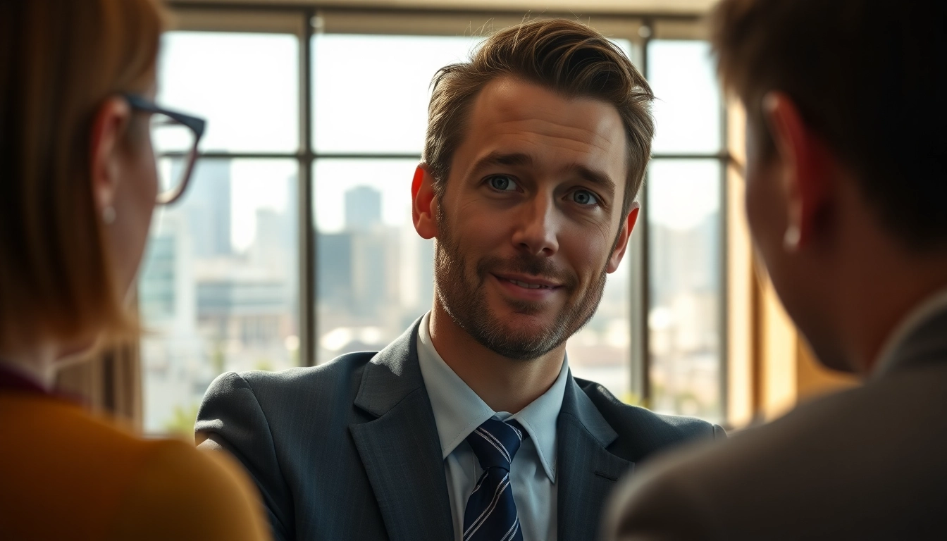 Attorney Tim Grabe consulting with a client at https://www.timgrabeattorney.com in a professional office setting.
