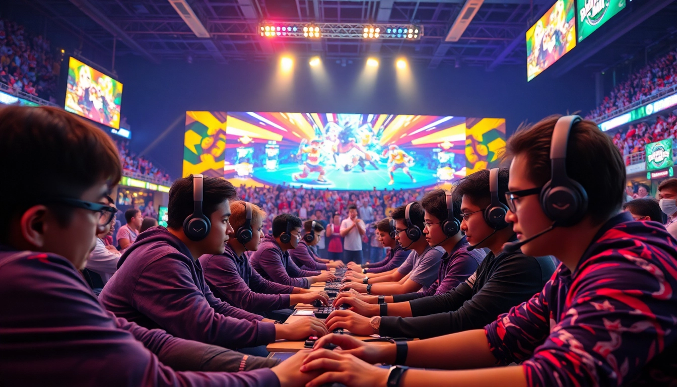 Engaged players competing in thrilling daman games during a vibrant gaming event.