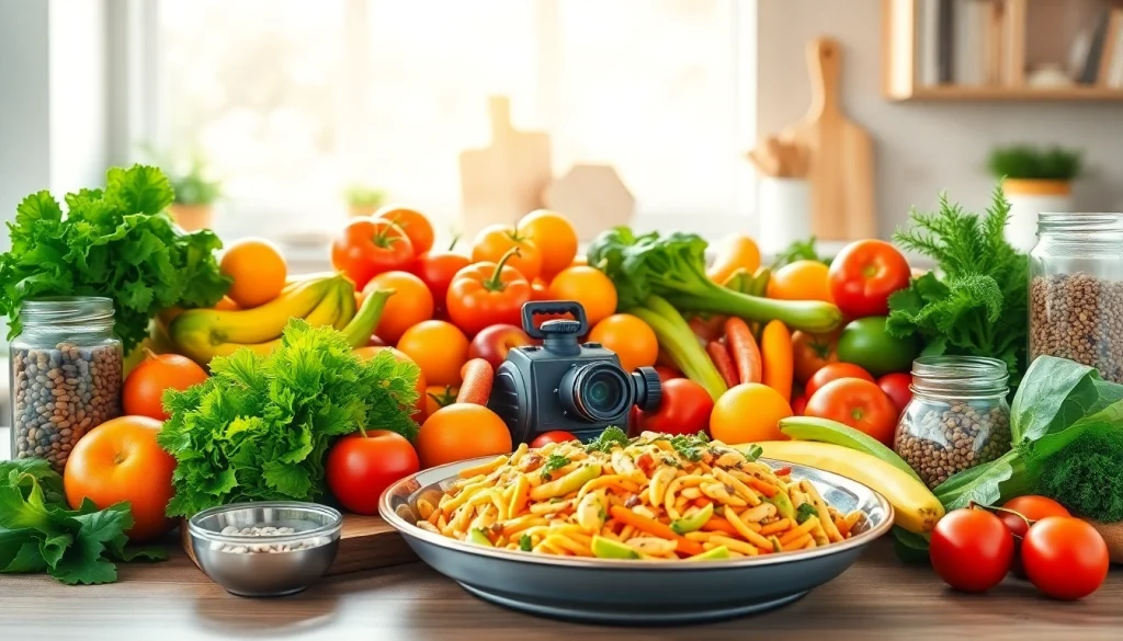 Engage with a healthy lifestyle depicting fresh produce at https://healthyvix.com, showcasing vibrant nutrition.