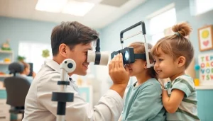 Enhance Our Children's Vision through compassionate pediatric eye care in a welcoming clinic.