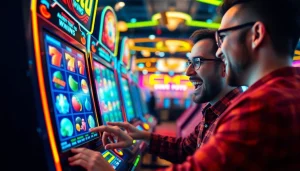 Raih hadiah dalam permainan tank4d toto slot dengan kegembiraan dan suasana kasino yang ceria.