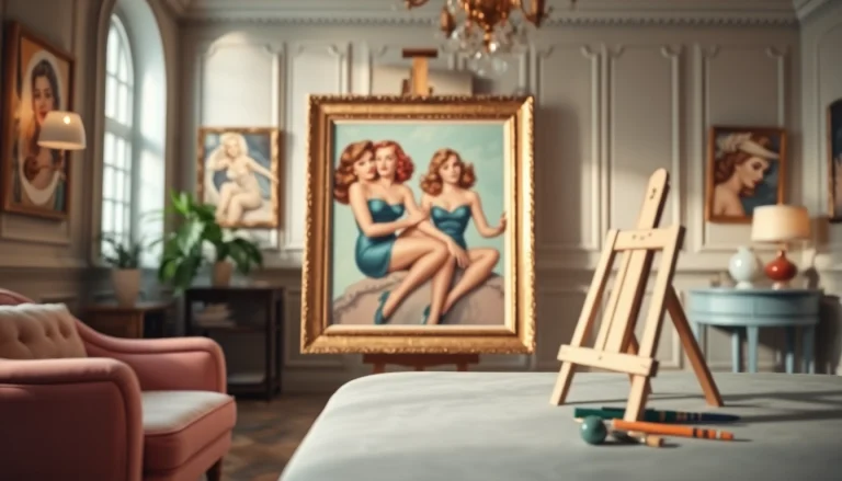 Experience the allure of vintage pin-up art at https://www.esquirevargas.com through vibrant "Varga Girls".