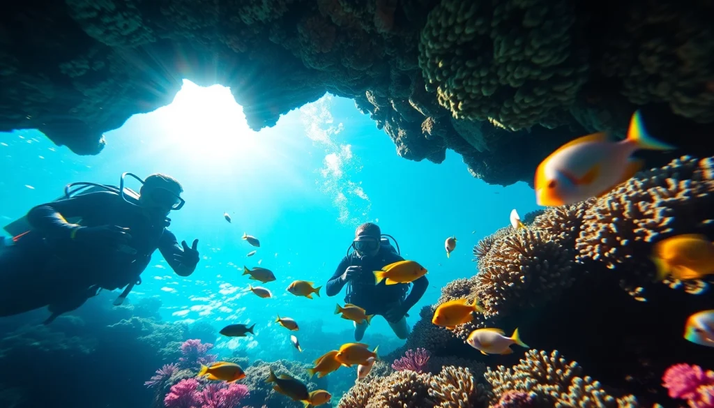 Dive into stunning coral reefs with https://marvinscubaexpeditions.com alongside colorful marine life.