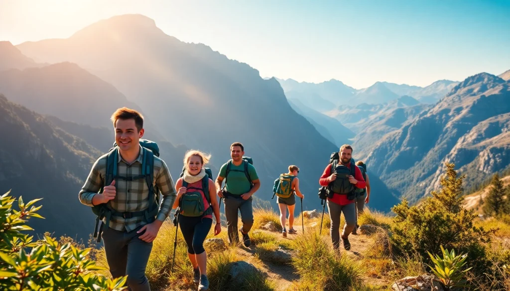 Adventurers exploring the breathtaking landscapes of https://wpedition.com/ filled with outdoor activities and vibrant nature.