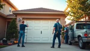 Performing garage door replacement in Vancouver Wa with skilled technicians and new doors.
