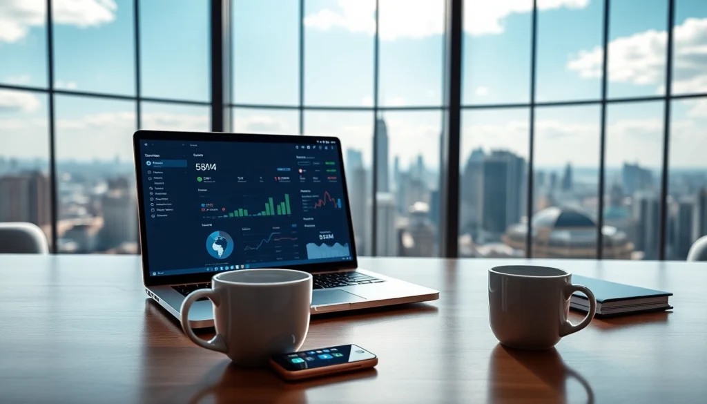 Interactive view of an smm panel interface showcasing social media engagement metrics.