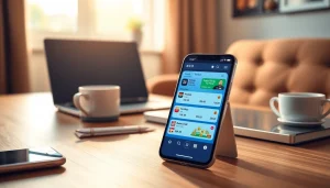 Engaging view of best sports betting apps India showcased on a smartphone, inviting user interaction.