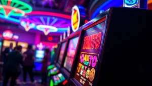 Menangkan jackpot dengan tank4d toto slot di mesin slot yang berkilauan.