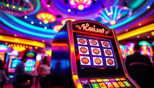 Menangkan permainan di kaisar800 slot dengan mesin slot berwarna cerah dan energik.