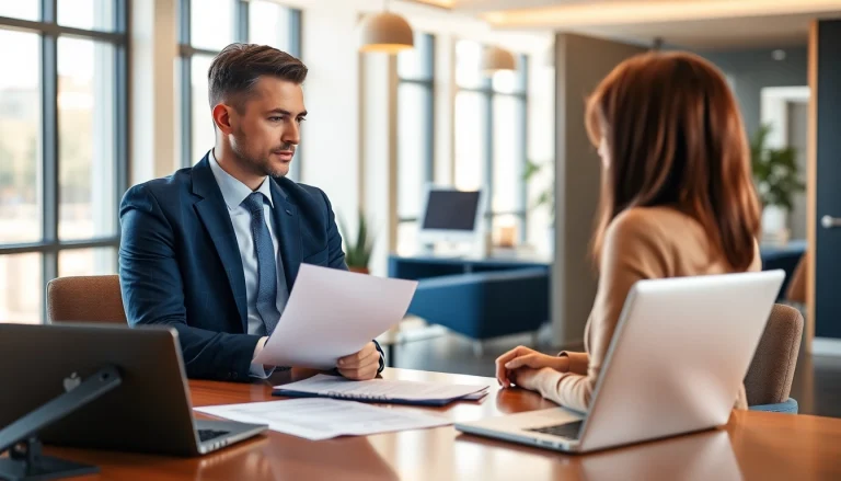 Consultation at https://www.lalitlaw.com with a professional lawyer and a client discussing legal matters.