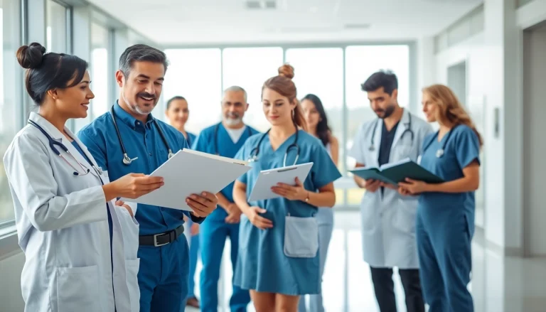 Behandelteam in actie van https://tweestedenziekenhuis.nl, waarbij samenwerking en zorg centraal staan.