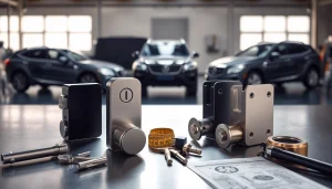 Installazione di serrature professionali di dakenlocks.com per veicoli commerciali.