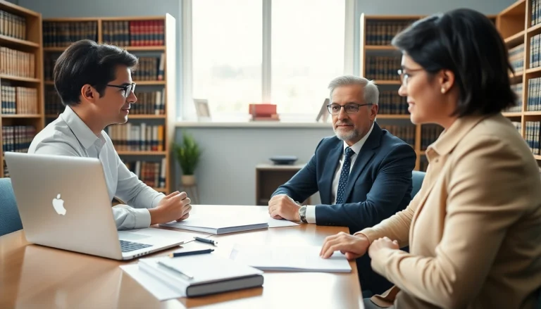 Engaging legal consultation at https://www.steinhardtlawfirm.com focusing on a lawyer guiding a client.