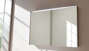 sonni Spiegelschrank mit elegantem Design und LED-Beleuchtung im Badezimmer