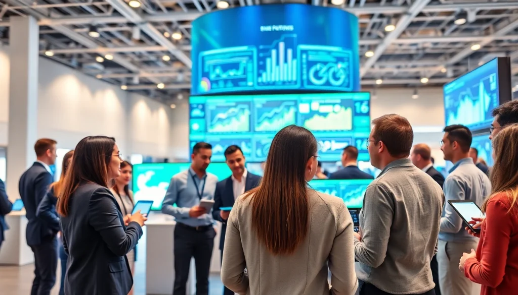 Engage with Technology Companies in a professional conference showcasing innovation and collaboration.