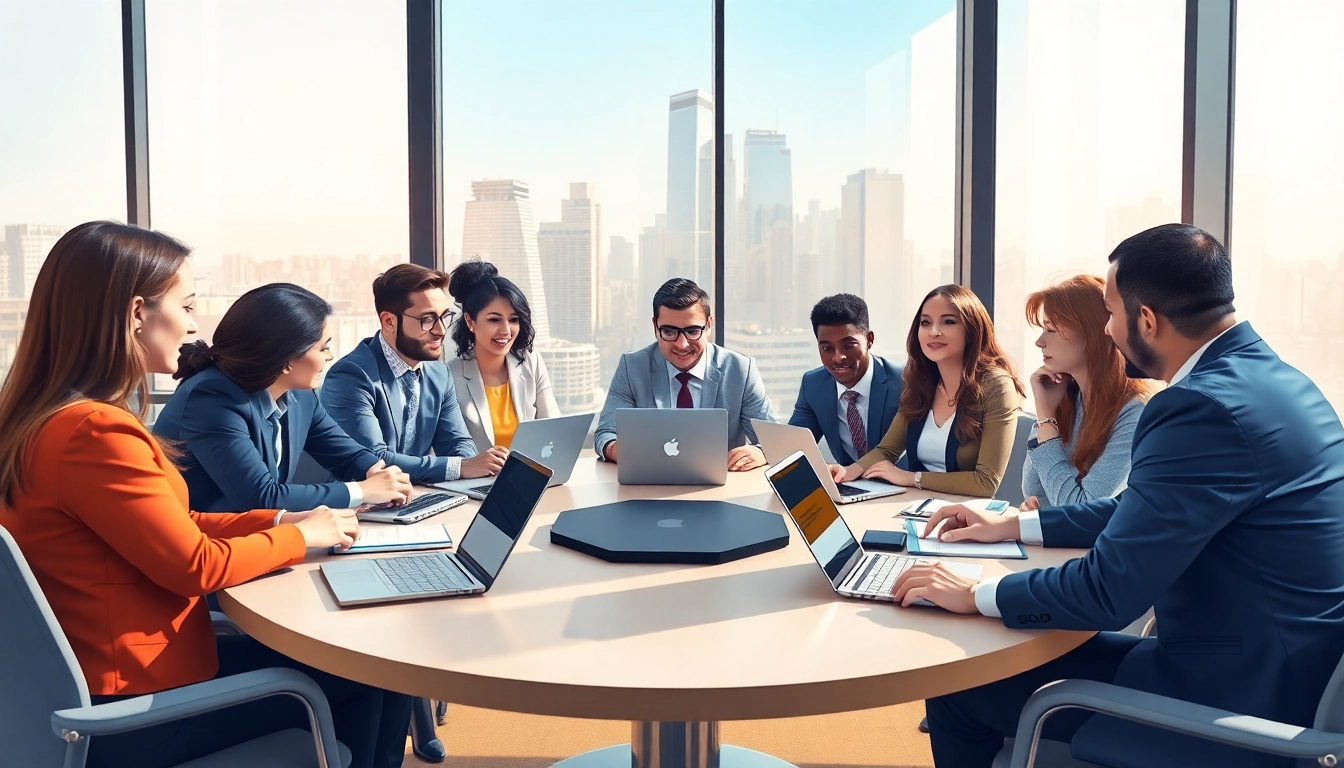Engage with relevant business insights at https://antrepost.com during a vibrant meeting.