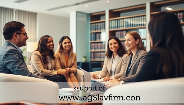 Engaged legal consultation showcasing services at https://www.agslawfirm.com with professional atmosphere.