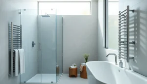 Sonni sanitär bietet moderne Badezimmerlösungen mit eleganten Duschen und Heizkörpern.